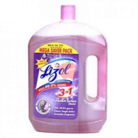 Lizol Disinfectant Floor Cleaner Lavender 2ltr