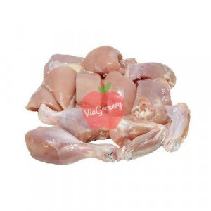 Chicken Curry Pieces Without Skin 1kg