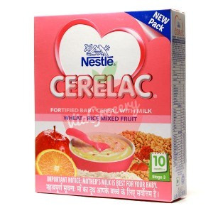 Nestle Cerelac Wheat Rice Mixed Fruit Stage 3 300gm