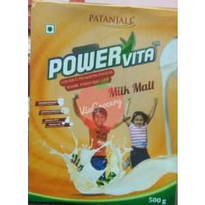 Patanjali Power Vita Milk Malt 500gm