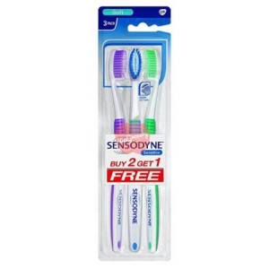 Sensodyne Sensitive Tooth Brush(Buy 2 Get 1 Free)